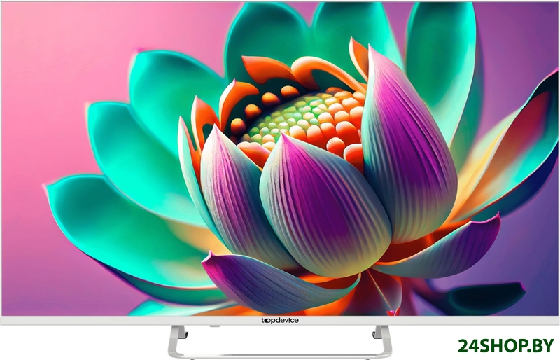 Телевизор Topdevice 43 SMART TV YаOS (белый) Телевизор Topdevice 43 SMART TV YаOS (белый)
