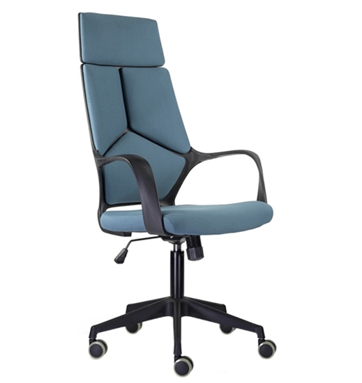 Кресло UTFC Айкью М-710 56 (черный/голубой) Кресло UTFC Айкью М-710 56 (черный/голубой)