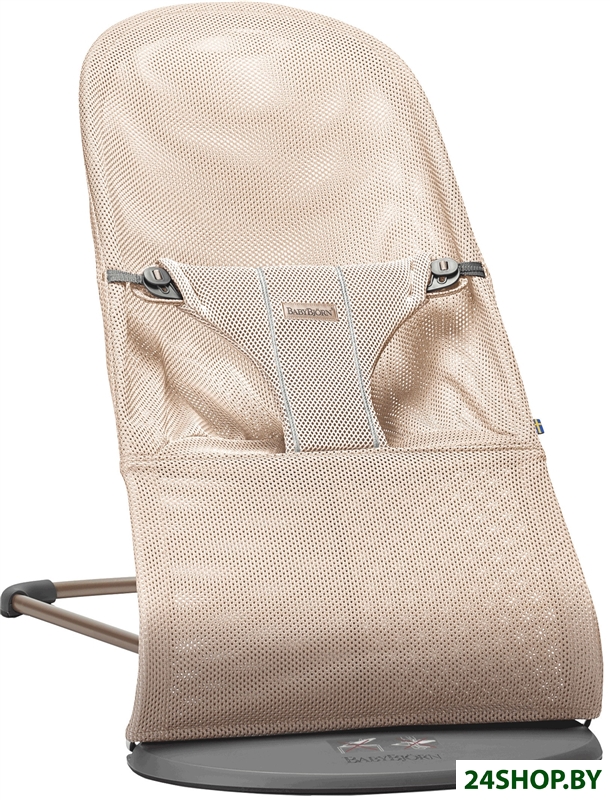 Шезлонг BabyBjorn Bliss Mesh 0060.01 (сетка, pearly pink) Шезлонг BabyBjorn Bliss Mesh 0060.01 (сетка, pearly pink)