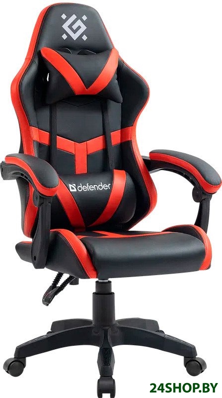 Игровое (геймерское) кресло Defender Synergy (черный/красный) (64029) Игровое (геймерское) кресло Defender Synergy (черный/красный) (64029)
