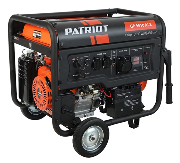 Бензиновый генератор Patriot GP 9510ALE Бензиновый генератор Patriot GP 9510ALE