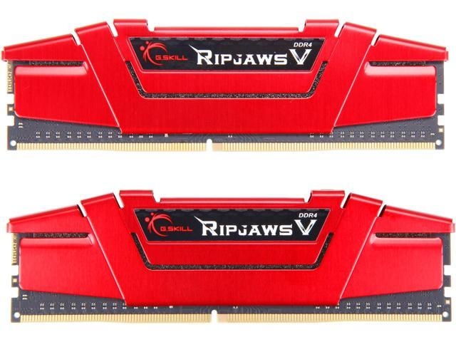 Оперативная память G.Skill Ripjaws V 2x8GB DDR4 PC4-24000 F4-3000C16D-16GVRB Оперативная память G.Skill Ripjaws V 2x8GB DDR4 PC4-24000 F4-3000C16D-16GVRB
