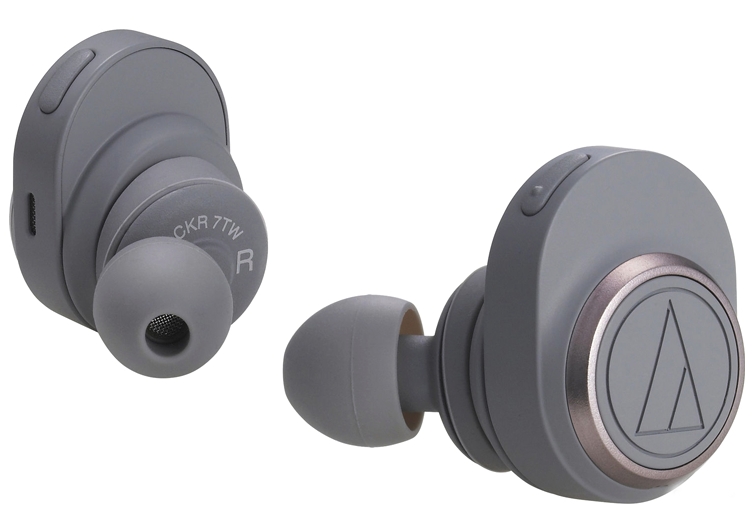 Наушники Audio-Technica ATH-CKR7TW (серый) Наушники Audio-Technica ATH-CKR7TW (серый)