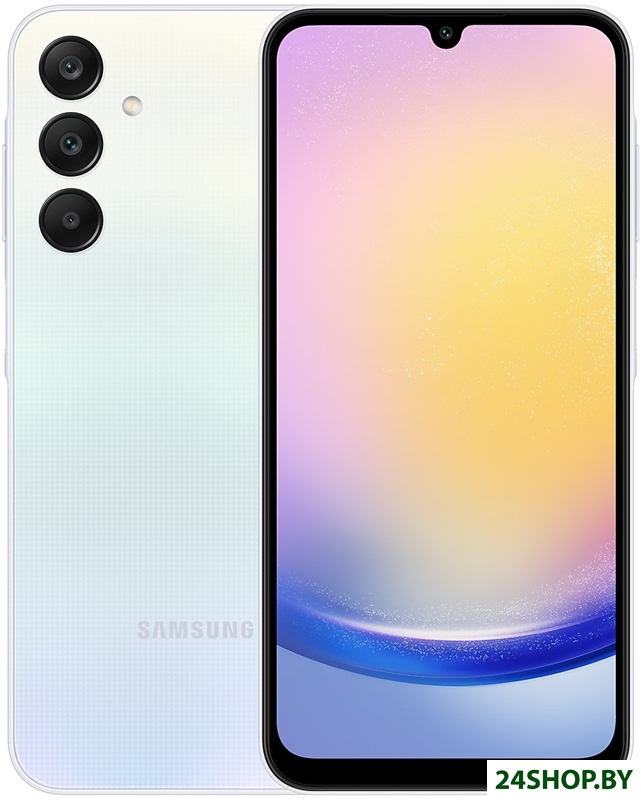 Смартфон Samsung Galaxy A25 6GB/128GB (голубой, без Samsung Pay) Смартфон Samsung Galaxy A25 6GB/128GB (голубой, без Samsung Pay)