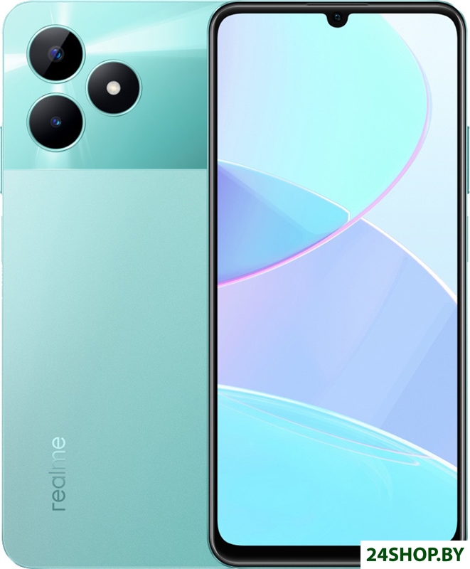 Смартфон Realme C51 RMX3830 6GB/256GB (мятно-зеленый) Смартфон Realme C51 RMX3830 6GB/256GB (мятно-зеленый)