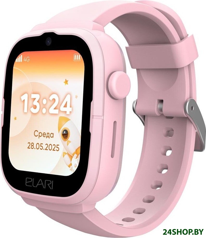 Детские умные часы Elari KidPhone 4G Go (розовый) Детские умные часы Elari KidPhone 4G Go (розовый)