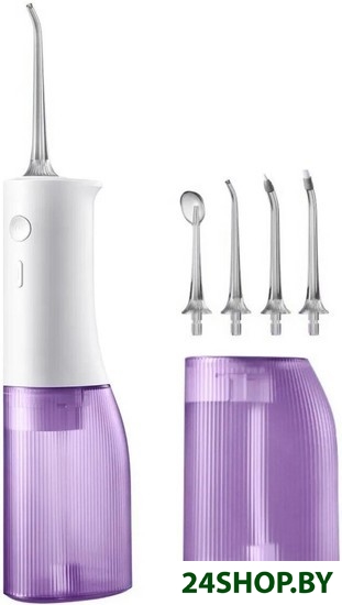 Ирригатор Soocas W3 Pro (4 насадки, фиолетовый) Ирригатор Soocas W3 Pro (4 насадки, фиолетовый)