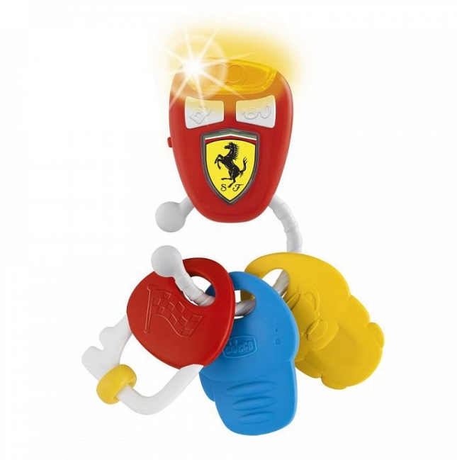 Игрушка музыкальная Chicco Ключи Ferrari (00009564000000) Игрушка музыкальная Chicco Ключи Ferrari (00009564000000)