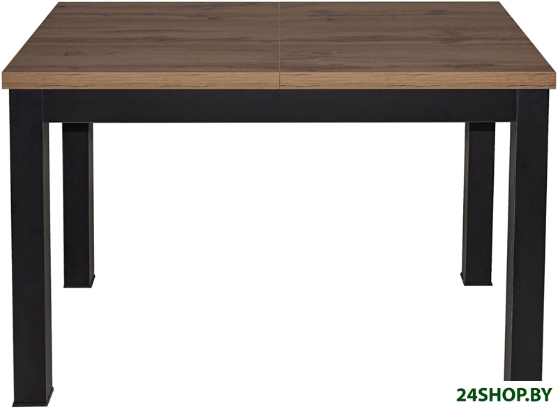 Кухонный стол ЭлиГард Black / СОБ (дуб натуральный) Кухонный стол ЭлиГард Black / СОБ (дуб натуральный)