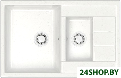 Кухонная мойка MARRBAXX Блонди Z210 (белый лед Q1) Кухонная мойка MARRBAXX Блонди Z210 (белый лед Q1)