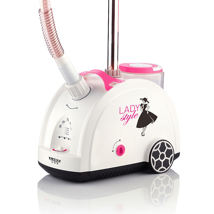 Отпариватель Delta Lux DL-858PS (белый/розовый) Отпариватель Delta Lux DL-858PS (белый/розовый)