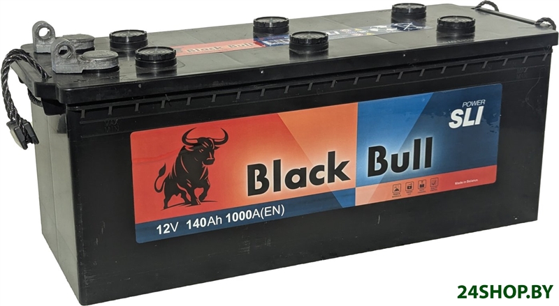 Автомобильный аккумулятор Black Bull (4) евро -/+ (140 А·ч) Автомобильный аккумулятор Black Bull (4) евро -/+ (140 А·ч)