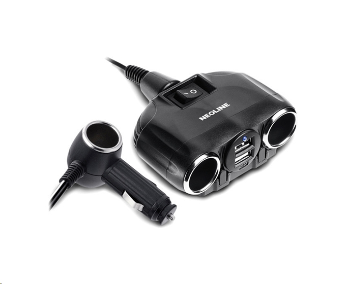 Разветвитель прикуривателя Neoline Quatro Plus Разветвитель прикуривателя Neoline Quatro Plus