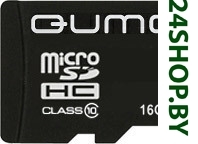 Карта памяти QUMO microSDHC (Class 10) 16GB (QM16GMICSDHC10) 28 515