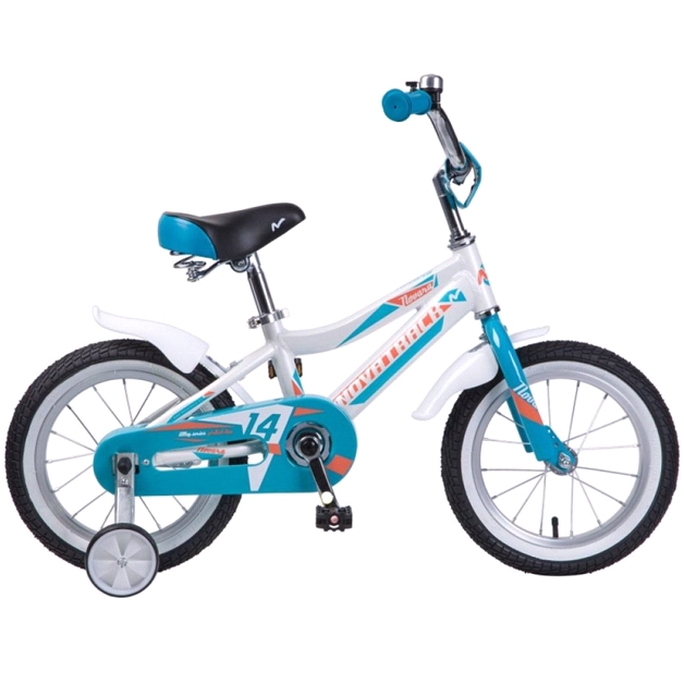 Детский велосипед Novatrack Novara 14 (белый/голубой, 2019) Детский велосипед Novatrack Novara 14 (белый/голубой, 2019)