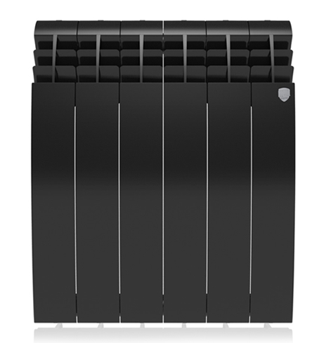 Алюминиевый радиатор Royal Thermo Biliner Alum 500 Noir Sable (8 секций) Алюминиевый радиатор Royal Thermo Biliner Alum 500 Noir Sable (8 секций)