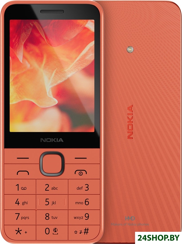 Телефон Nokia 215 4G (2024) Dual SIM TA-1613 (персиковый) Телефон Nokia 215 4G (2024) Dual SIM TA-1613 (персиковый)