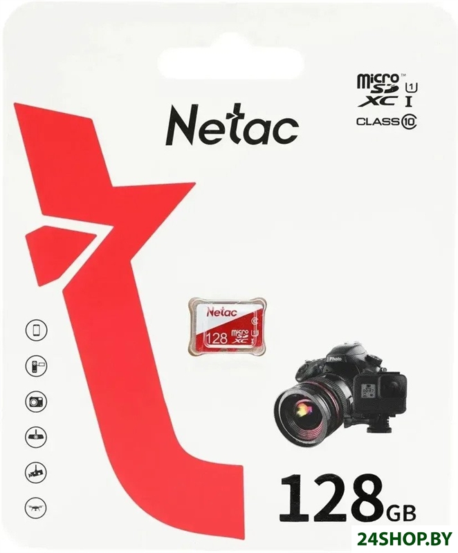 Карта памяти Netac microSDXC P500 ECO 128GB (NT02P500ECO-128G-S) Карта памяти Netac microSDXC P500 ECO 128GB (NT02P500ECO-128G-S)