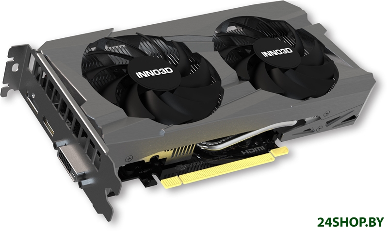 Видеокарта Inno3D GeForce RTX 3050 Twin X2 N30502-08D6-1711VA41 Видеокарта Inno3D GeForce RTX 3050 Twin X2 N30502-08D6-1711VA41