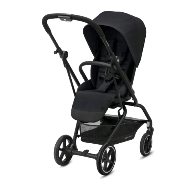 Детская прогулочная коляска Cybex Eezy S Twist+2 (Deep Black/Black) Детская прогулочная коляска Cybex Eezy S Twist+2 (Deep Black/Black)