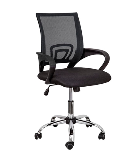 Кресло AksHome Ricci Chrome (черный) Кресло AksHome Ricci Chrome (черный)