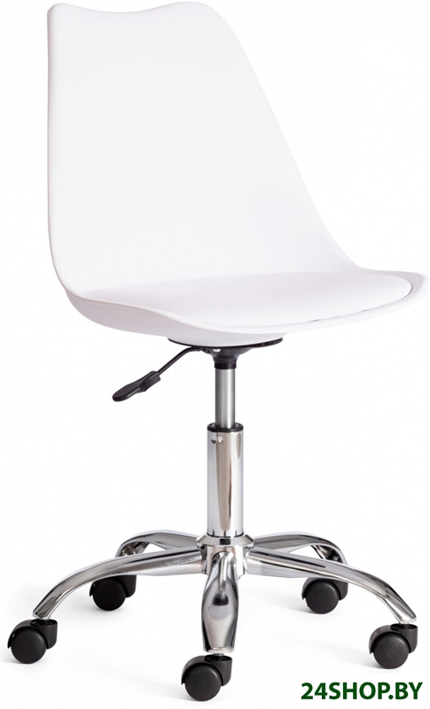 Офисное кресло TetChair Tulip mod.106-1 (белый/хром) Офисное кресло TetChair Tulip mod.106-1 (белый/хром)
