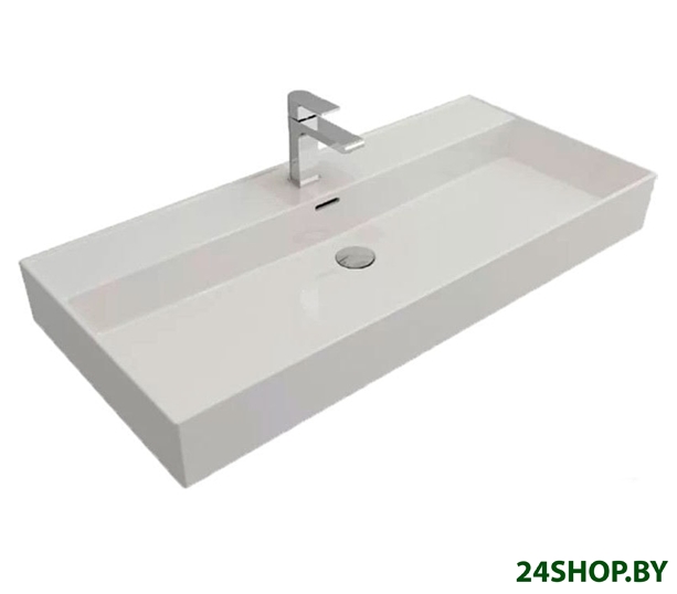 Умывальник Bocchi Milano (белый) 1378-001-0126 Умывальник Bocchi Milano (белый) 1378-001-0126