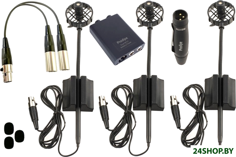 Комплект проводных микрофонов Prodipe AL21 Romanelli Accordion Комплект проводных микрофонов Prodipe AL21 Romanelli Accordion