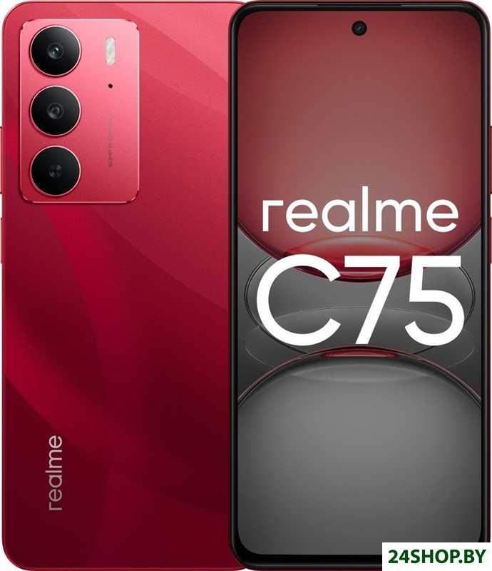 Телефон Realme C75 RMX3941 8GB/128GB (красный) Телефон Realme C75 RMX3941 8GB/128GB (красный)