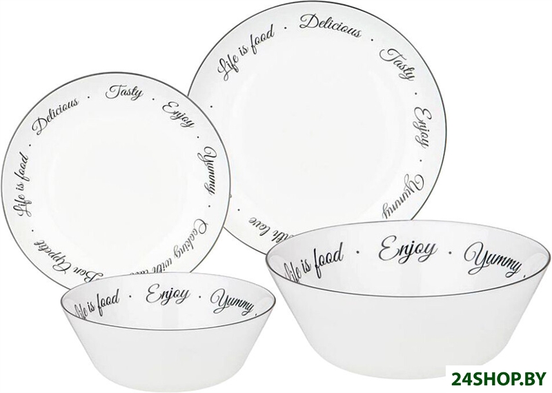 Набор тарелок Agness Bon appetit 598-071 (19 пр) Набор тарелок Agness Bon appetit 598-071 (19 пр)