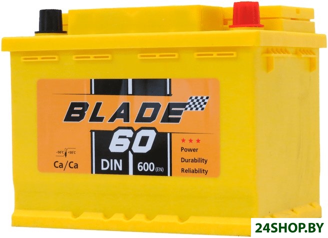 Автомобильный аккумулятор Blade 60 R+ (60 А·ч) Автомобильный аккумулятор Blade 60 R+ (60 А·ч)