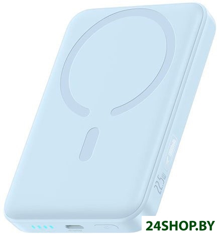 Внешний аккумулятор Baseus EnerFill FM11 Ultra-Mini Magnetic Power Bank 10000mAh (голубой) Внешний аккумулятор Baseus EnerFill FM11 Ultra-Mini Magnetic Power Bank 10000mAh (голубой)