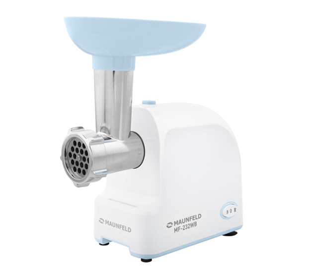 Мясорубка MAUNFELD MF-232WB Мясорубка MAUNFELD MF-232WB