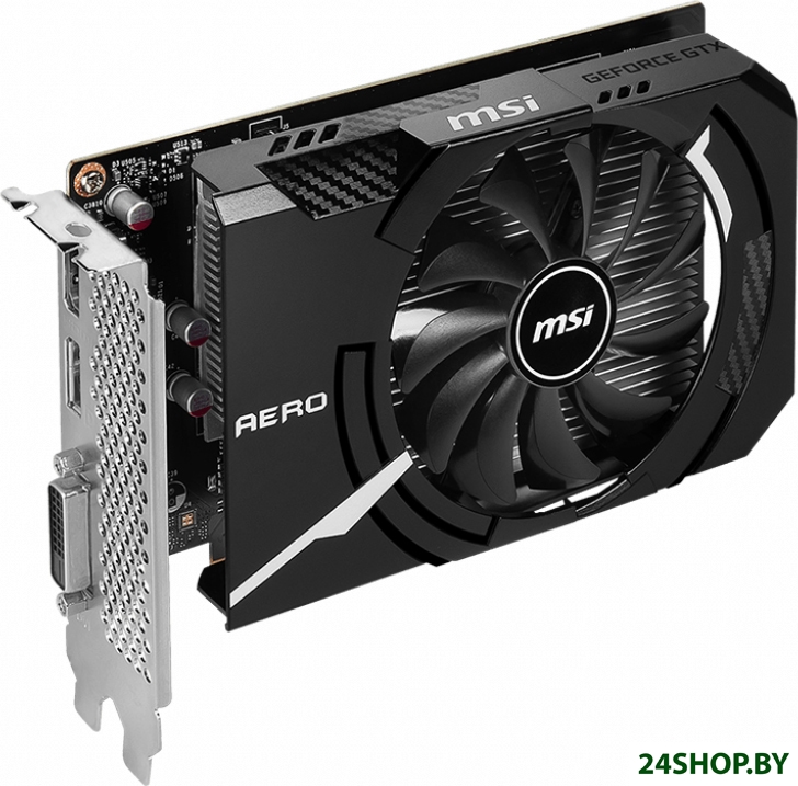 Видеокарта MSI GeForce GTX 1630 Aero ITX 4G OC Видеокарта MSI GeForce GTX 1630 Aero ITX 4G OC