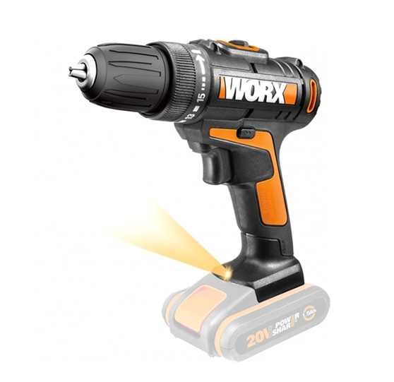 Дрель-шуруповерт Worx WX101.9 (без АКБ) Дрель-шуруповерт Worx WX101.9 (без АКБ)