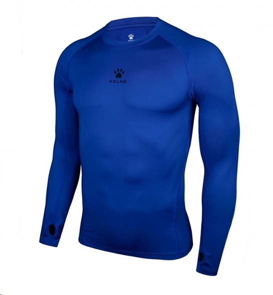 Термокофта Kelme Tech Fit Long Sleeve Thin 3881110-400 (L, синий) Термокофта Kelme Tech Fit Long Sleeve Thin 3881110-400 (L, синий)
