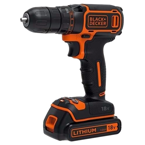 Дрель-шуруповерт Black and Decker BDCDC18KB-QW (без кейса) Дрель-шуруповерт Black and Decker BDCDC18KB-QW (без кейса)