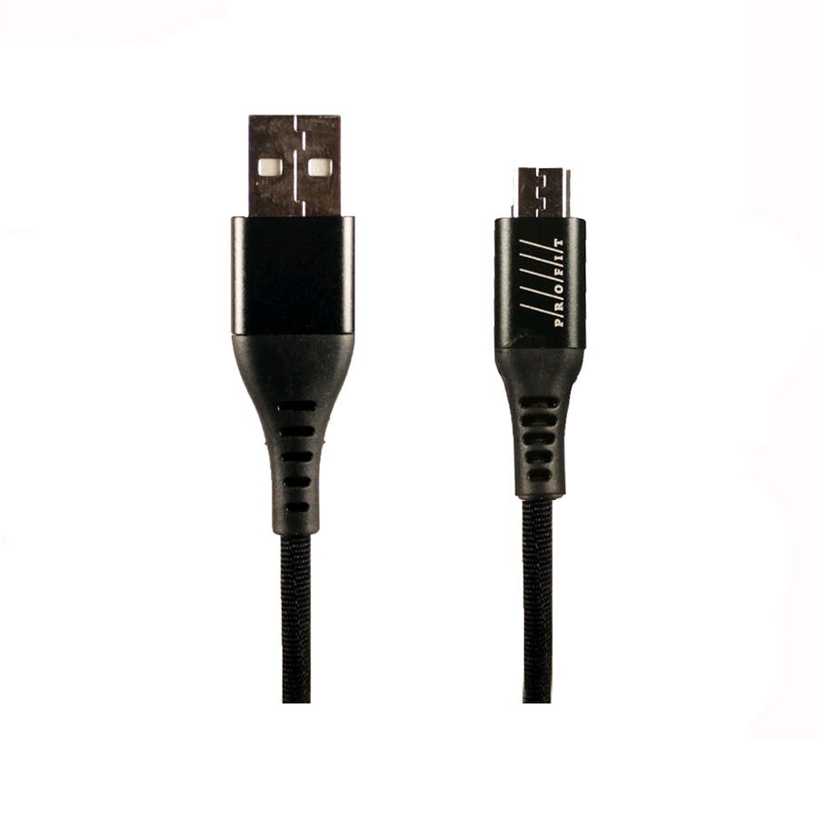 Кабель Profit QY-11 microUSB 3 м (черный) Кабель Profit QY-11 microUSB 3 м (черный)