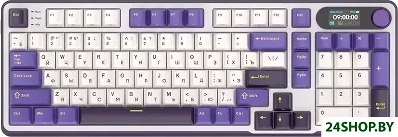 Клавиатура Royal Kludge RK-S98 RGB Blackberry (RK Brown) Клавиатура Royal Kludge RK-S98 RGB Blackberry (RK Brown)