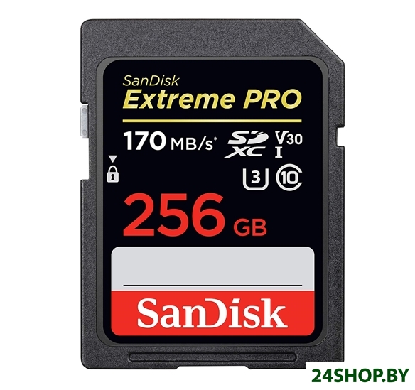Карта памяти SanDisk Extreme PRO SDXC SDSDXXY-256G-GN4IN 256GB Карта памяти SanDisk Extreme PRO SDXC SDSDXXY-256G-GN4IN 256GB