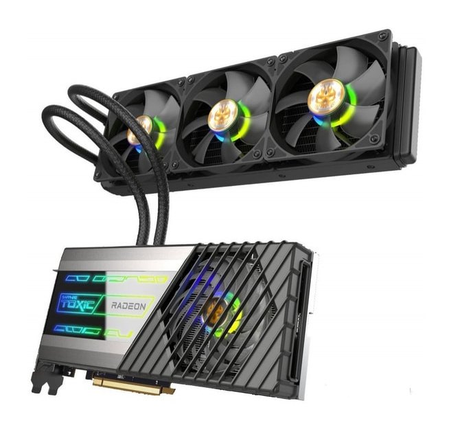 Видеокарта Sapphire Toxic Radeon RX 6900 XT Limited Edition 16GB GDDR6 11308-06-20G Видеокарта Sapphire Toxic Radeon RX 6900 XT Limited Edition 16GB GDDR6 11308-06-20G