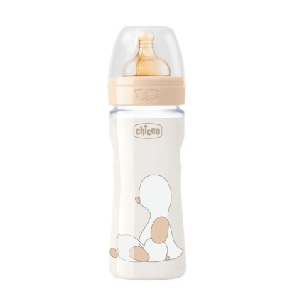 Бутылочка Chicco Original Touch Uni 250 мл (2м+) (с латексной соской) Бутылочка Chicco Original Touch Uni 250 мл (2м+) (с латексной соской)