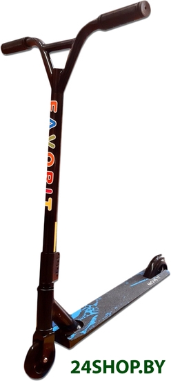 Трюковый самокат Favorit 300A (черный) Трюковый самокат Favorit 300A (черный)