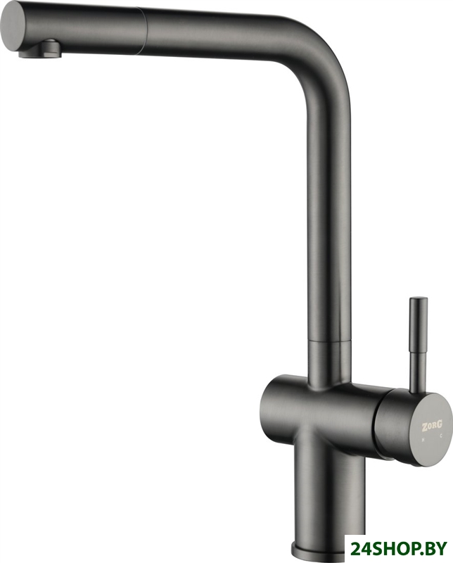 Смеситель ZorG Titan Premium PVD (gunblack) Смеситель ZorG Titan Premium PVD (gunblack)