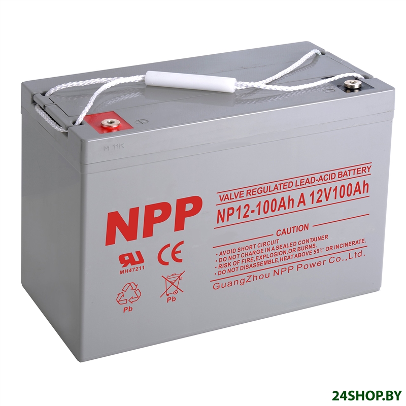Аккумулятор для ИБП NPP NP12-100Ah 12V100Ah Аккумулятор для ИБП NPP NP12-100Ah 12V100Ah