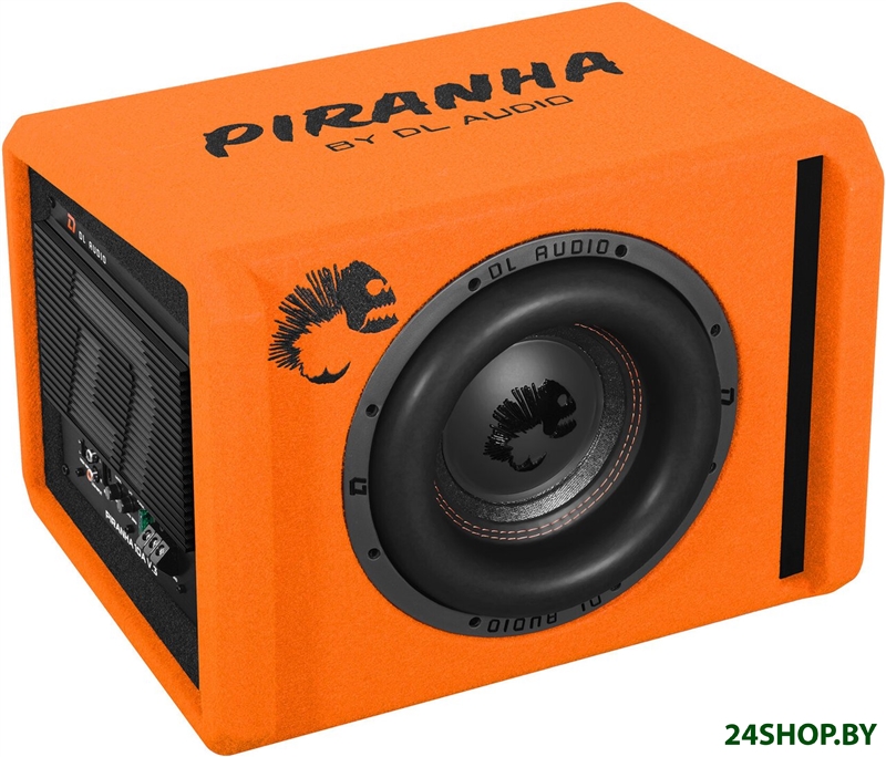 Корпусной активный сабвуфер DL Audio Piranha 10A Orange V.3 Корпусной активный сабвуфер DL Audio Piranha 10A Orange V.3