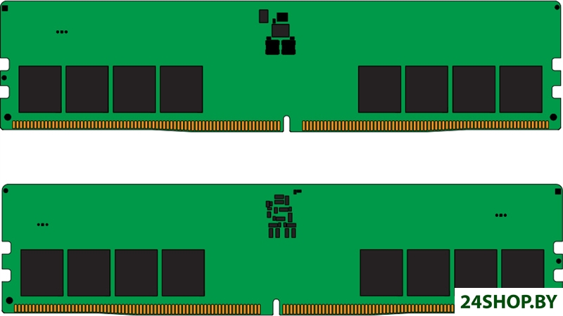 Оперативная память Kingston ValueRam 2x32ГБ DDR5 5200 МГц KVR52U42BD8K2-64 Оперативная память Kingston ValueRam 2x32ГБ DDR5 5200 МГц KVR52U42BD8K2-64