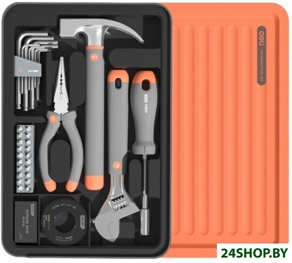 Набор домашнего мастера Deli H1001-E Набор домашнего мастера Deli H1001-E