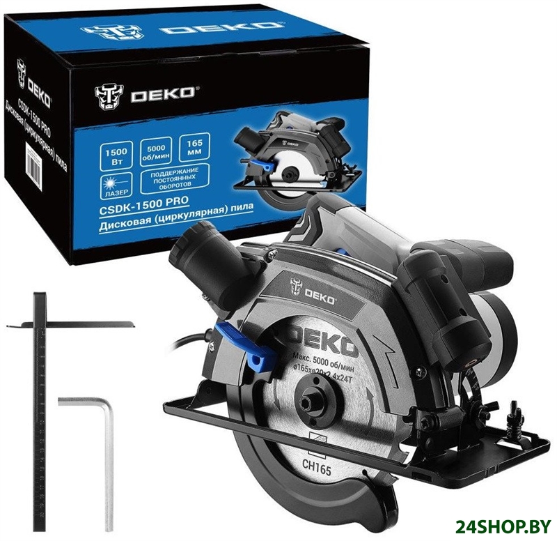 Дисковая (циркулярная) пила Deko CSDK-1500 PRO 085-1150 Дисковая (циркулярная) пила Deko CSDK-1500 PRO 085-1150
