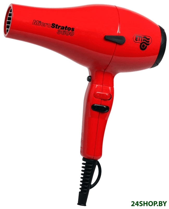 Фен ETI Micro Stratos 3600 (красный) Фен ETI Micro Stratos 3600 (красный)